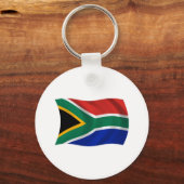 Südafrika-Flagge Schlüsselanhänger (Vorderseite)