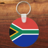 Südafrika-Flagge Schlüsselanhänger (Vorderseite)