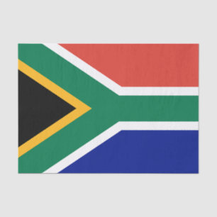 Südafrika-Flagge Seidenpapier
