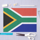 Südafrika-Flagge Seidenpapier (Handwerk)