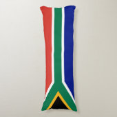 Südafrika-Flagge Seitenschläferkissen (Vorderseite Vertikal)
