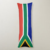Südafrika-Flagge Seitenschläferkissen (Rückseite (Vertikal))