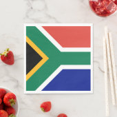 Südafrika-Flagge Serviette (Beispiel)