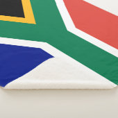Südafrika-Flagge Sherpadecke (3/4)