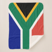 Südafrika-Flagge Sherpadecke (Vorderseite)