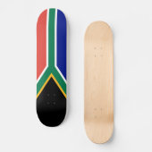 Südafrika-Flagge Skateboard (Vorderseite)