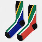 Südafrika-Flagge Socken (Linkes Detail)