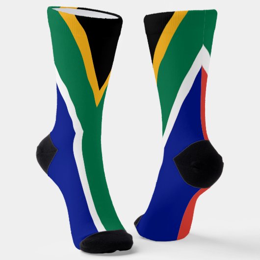 Südafrika-Flagge Socken (Gewinkelt)