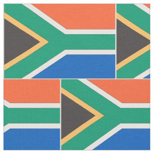 Südafrika-Flagge Stoff