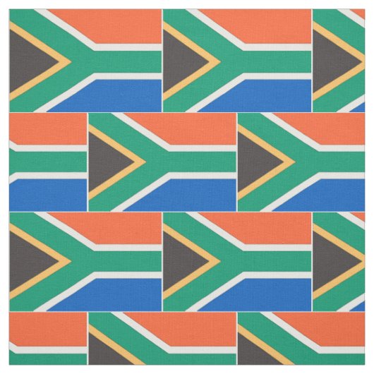 Südafrika-Flagge Stoff (Muster)