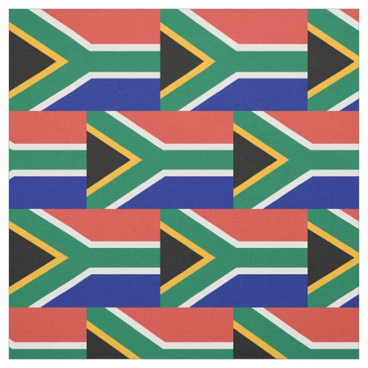 Südafrika-Flagge Stoff (Muster)