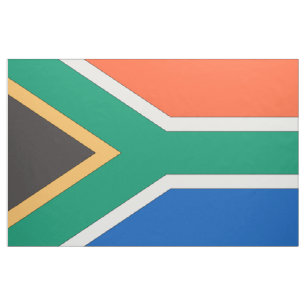 Südafrika-Flagge Stoff