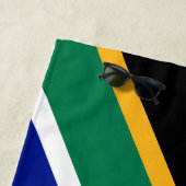 Südafrika-Flagge Strandtuch (Beispiel)