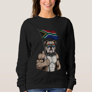 Südafrika-Flagge Südafrikanische Wurzeln 1 Sweatshirt