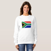 Südafrika-Flagge Sweatshirt (Vorne ganz)