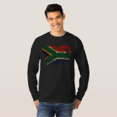 Südafrika-Flagge T-Shirt (Vorne ganz)