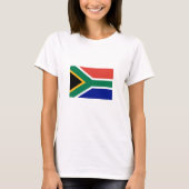 Südafrika-Flagge T-Shirt (Vorderseite)