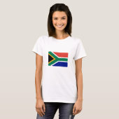 Südafrika-Flagge T-Shirt (Vorne ganz)
