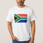 Südafrika-Flagge T-Shirts (Vorderseite)