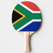 Südafrika-Flagge Tischtennis Schläger (Vorderseite)