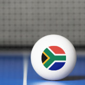 Südafrika-Flagge Tischtennisball (Netto)
