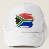 Südafrika-Flagge Truckerkappe (Vorderseite)