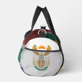 Südafrika-Flagge und Wappen Duffle Bag (Rechts)