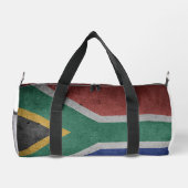 Südafrika-Flagge und Wappen Duffle Bag (Rückseite)
