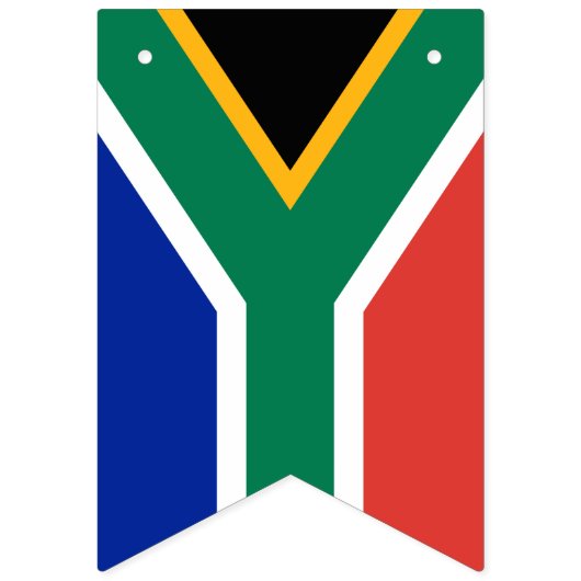 Südafrika-Flagge Wimpelkette (Erste Fahne)