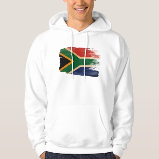 Südafrika-FlaggeHoodie Hoodie (Vorderseite)