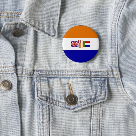 Südafrika-Flaggen-Knopf Button (Beispiel)