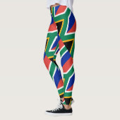 Südafrika-Flaggen-südafrikanisches patriotisches Leggings (Links)