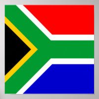 Südafrika Flaggenafrikanisches Land Zuhause Prix