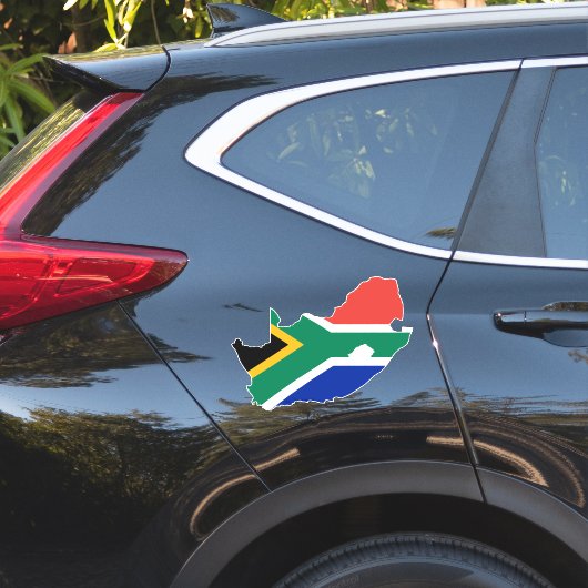 Südafrika Flaggenaufkleber XL Aufkleber (Auto Seite)