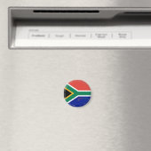 Südafrika-Flaggenmagnet Magnet (In Situ (Geschirrspüler))