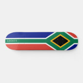 Südafrika-Flaggenmuster Skateboard (Horizontal)