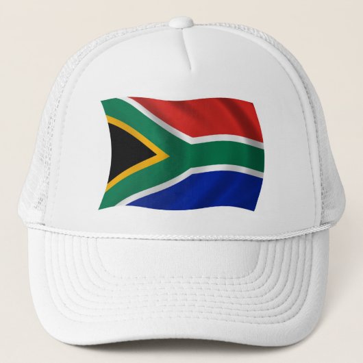 Südafrika-Flaggenmütze Truckerkappe (Vorderseite)