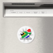 Südafrika Flaggenplan 2.0 Magnet (In Situ (Geschirrspüler))