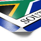 Südafrika Fotodruck (Ecke)