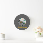 Südafrika Fußball Runde Wanduhr (Zuhause)