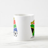 Südafrika-Fußball-Team Kaffeetasse (Mittel)
