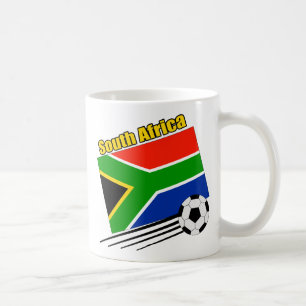 Südafrika-Fußball-Team Kaffeetasse
