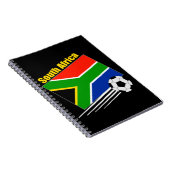Südafrika-Fußball-Team Notizblock (Rechte Seite)