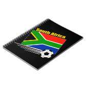 Südafrika-Fußball-Team Notizblock (Linke Seite)