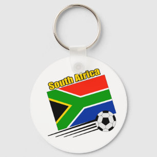 Südafrika-Fußball-Team Schlüsselanhänger