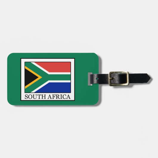 Südafrika Gepäckanhänger (Vorderseite horizontal)