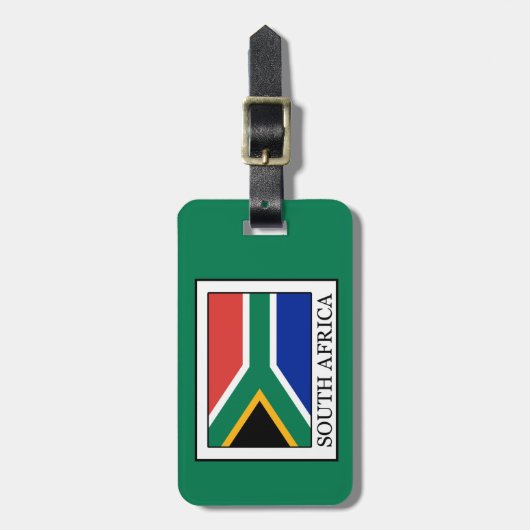 Südafrika Gepäckanhänger (Vorderseite vertikal)
