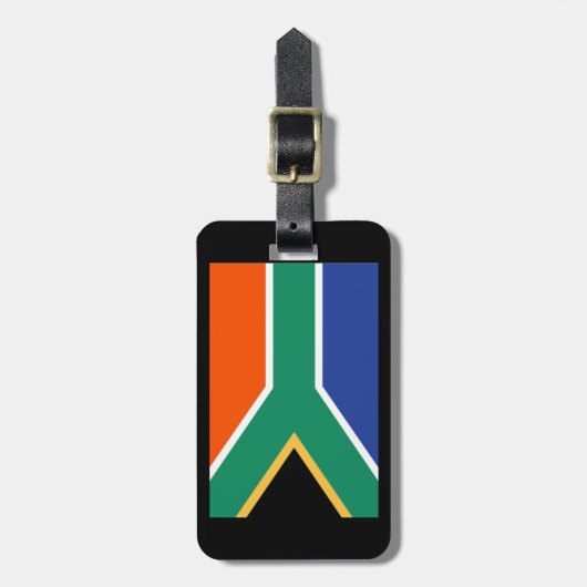 Südafrika Gepäckanhänger (Vorderseite vertikal)