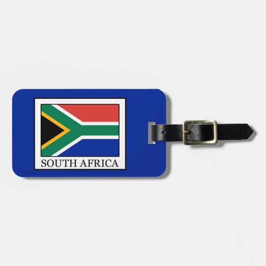 Südafrika Gepäckanhänger (Vorderseite horizontal)
