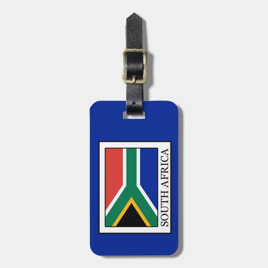 Südafrika Gepäckanhänger (Vorderseite vertikal)